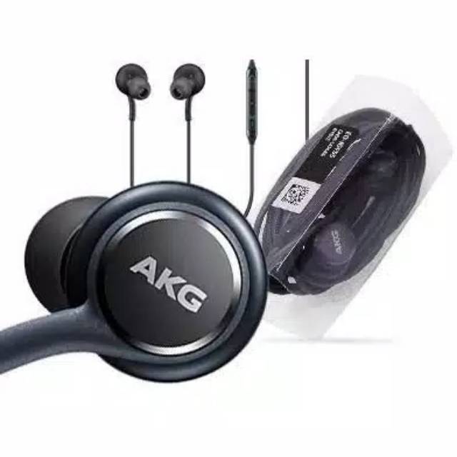 HEADSET SAMSUNG ORIGINAL S10. AKG.Colokan warna silver. Tulisan samsung