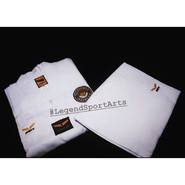 Baju Taekwondo (Dobok) merk EMPRO kerah Putih