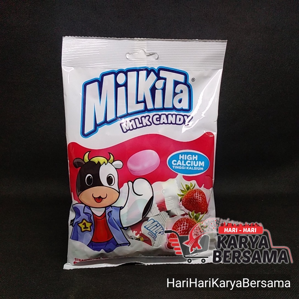 

MILKITA STRAWBERRY MILK CANDY 120GR