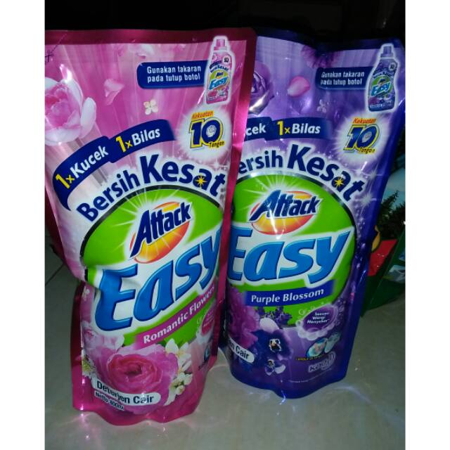 Detergen cair Attack easy 800ml