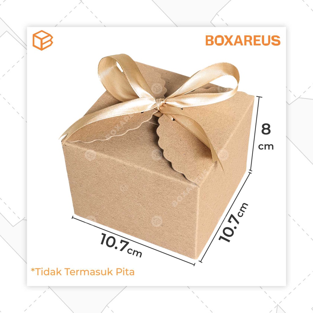 Gift Box Kotak Kue Souvenir Packaging Kado | GB10780 (50pc)