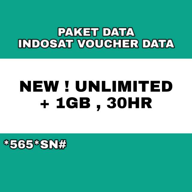 unlimited spotify iflix plus 1gb 30hari paket data sebulan kuota indosat paket indosat