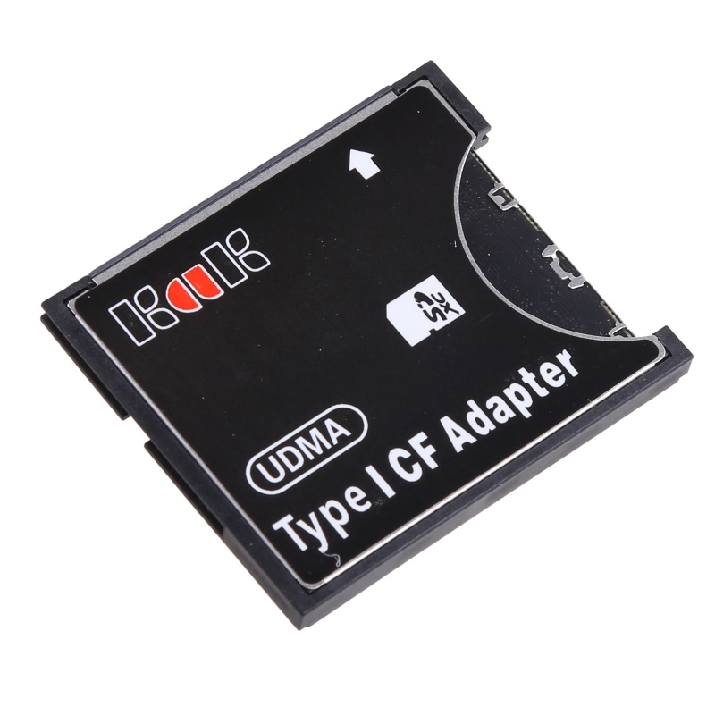 Btsg Adaptor Memory Card SD SDHC SDXC to High-Speed Extreme Compact Flash CF Tipe I