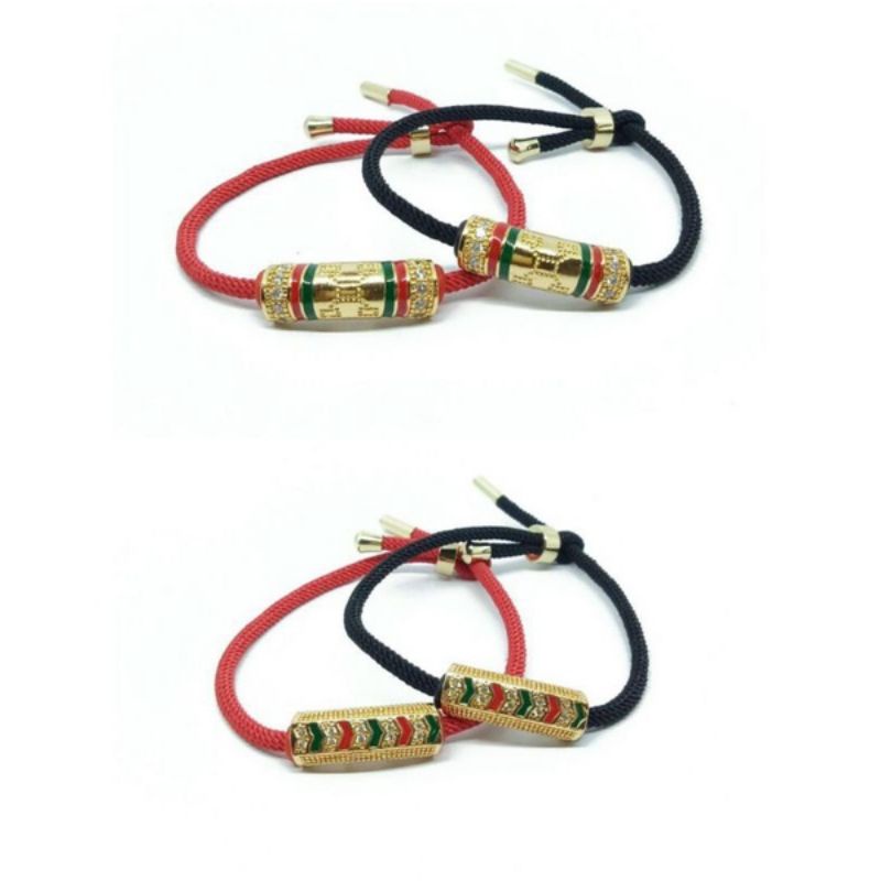 Gelang Tali Xuping Model Serut Pandora