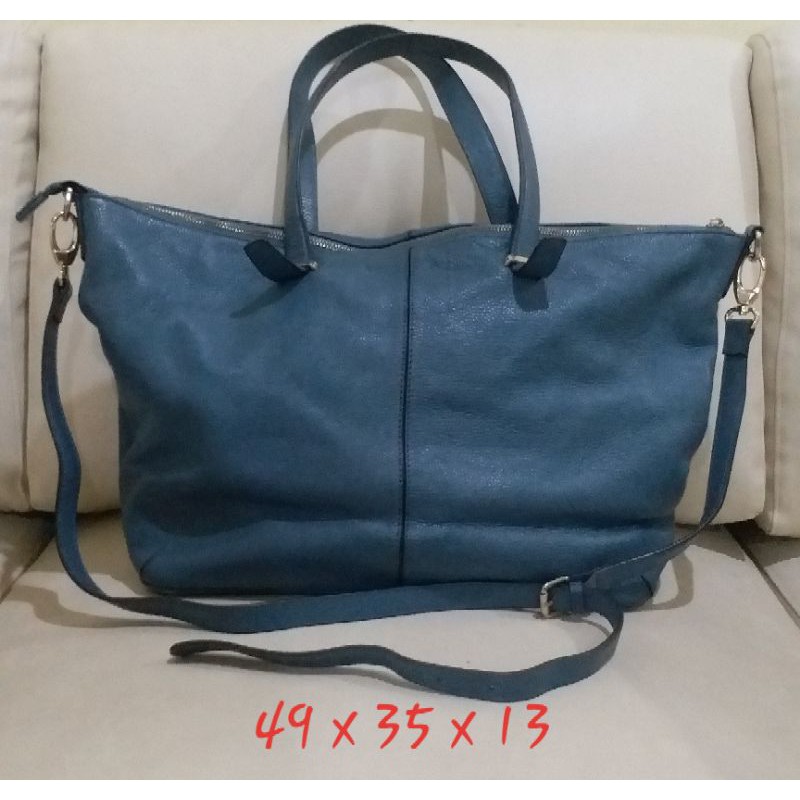 Preloved tas kulit asli, tas kerja, tas kulit, tas wanita, tas bekas, tote bag, tas seken