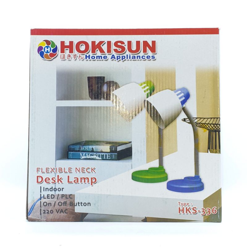 HKS-336 Hokisun Lampu Meja Belajar Baca &quot;Tanpa Led&quot; ATAU &quot;Dengan Led&quot;