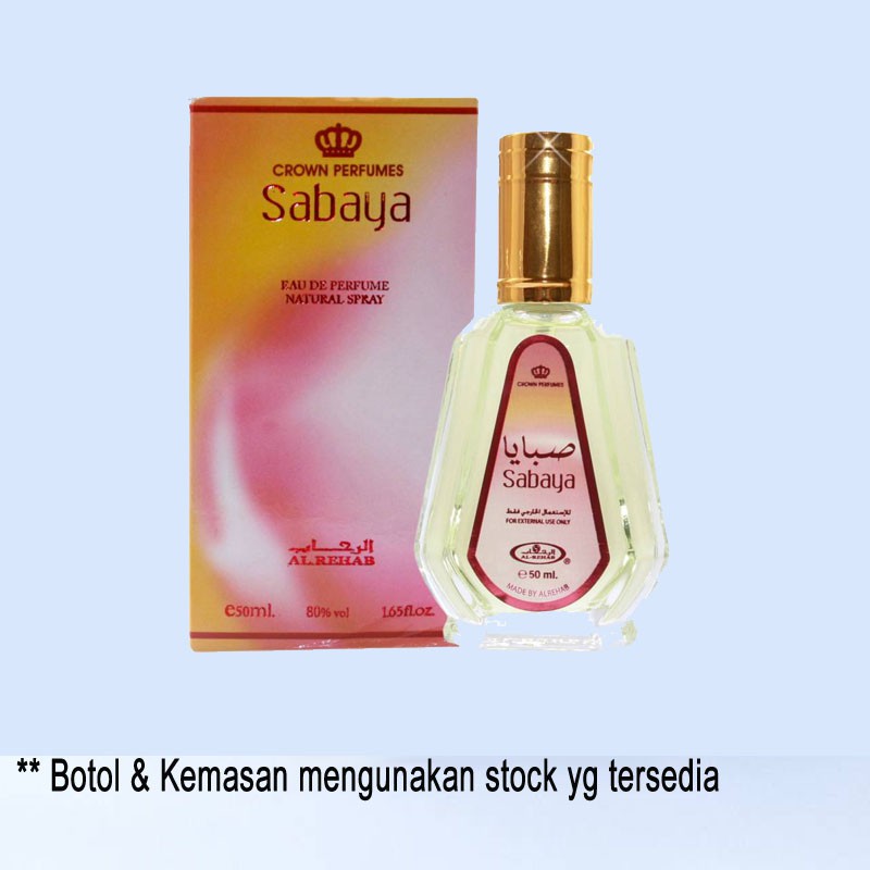 SABAYA inspired parfume by AL REHAB, toko parfum Sukabumi