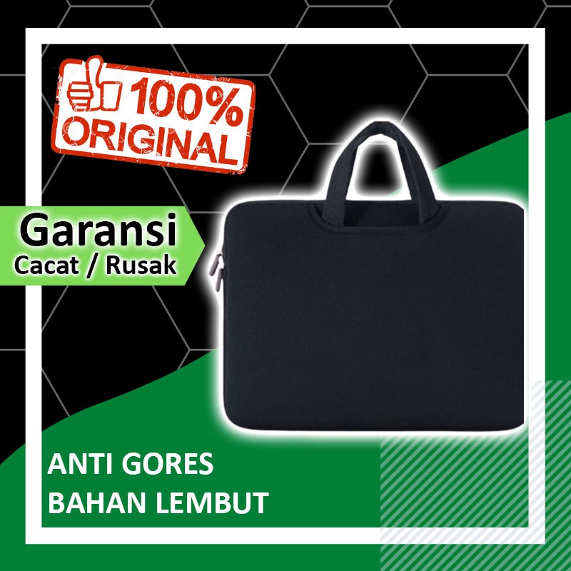 TAS LAPTOP PRIA JINJING PRIA WANITA UKURAN 13 14 INCH INCI MACBOOK IMPORT TERMAHAL WATERPROOF D11