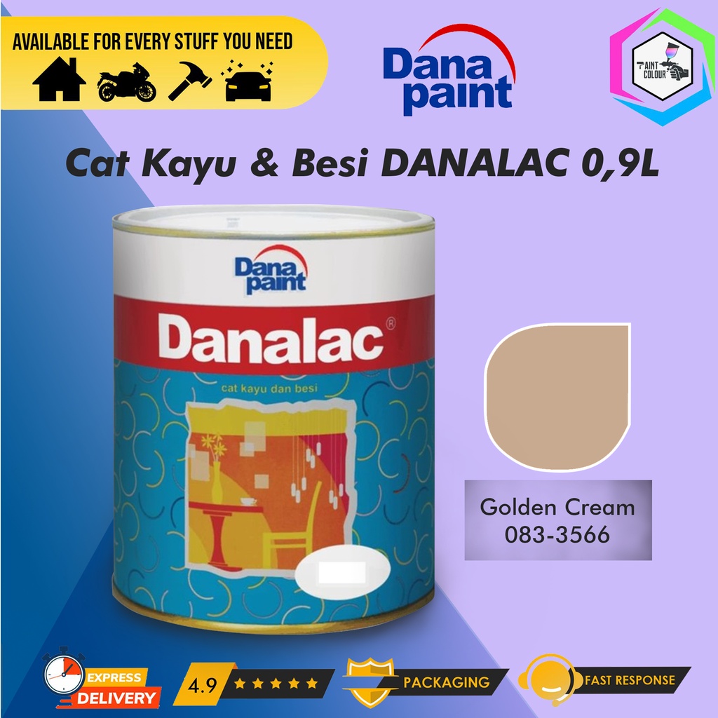 Cat kayu Dan Besi DANALAC Golden Cream 083 - 3566