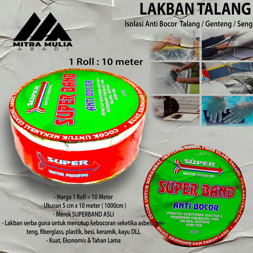 Superband Anti Bocor Ukuran 1 Roll Besar-lakban Sealtape