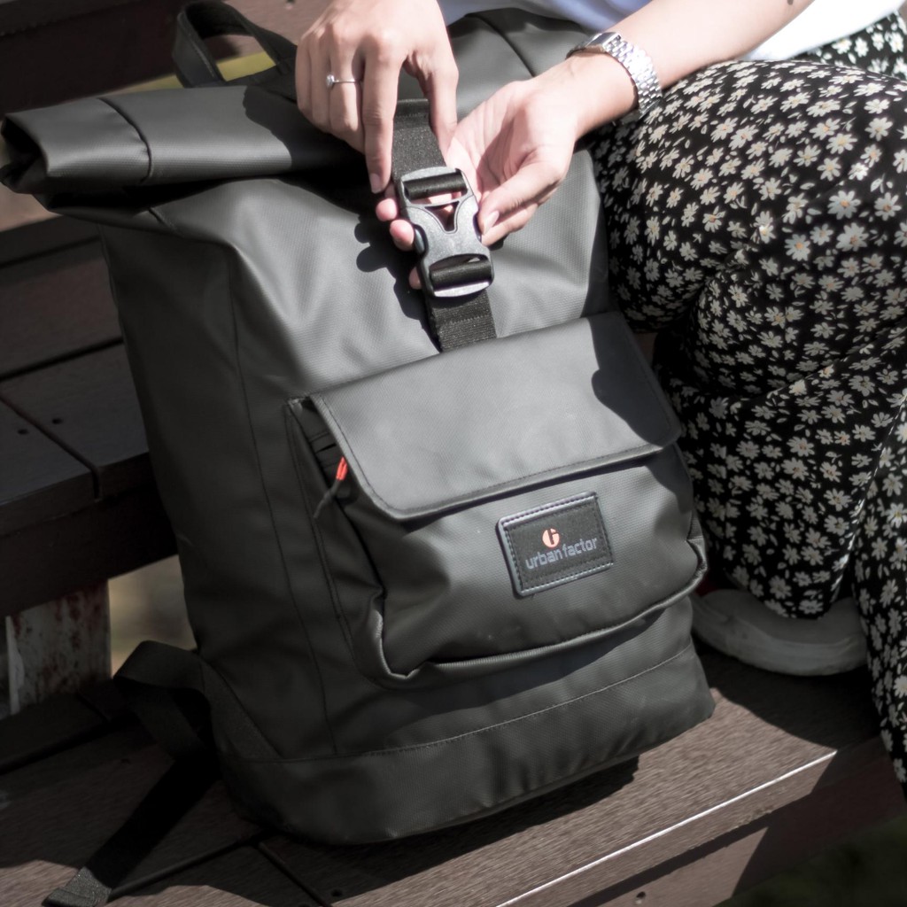 Thunder Black| Tas Ransel Punggung Ori Bag Pria Wanita Backpack Baru Gunung | Urban Factor x FORIND