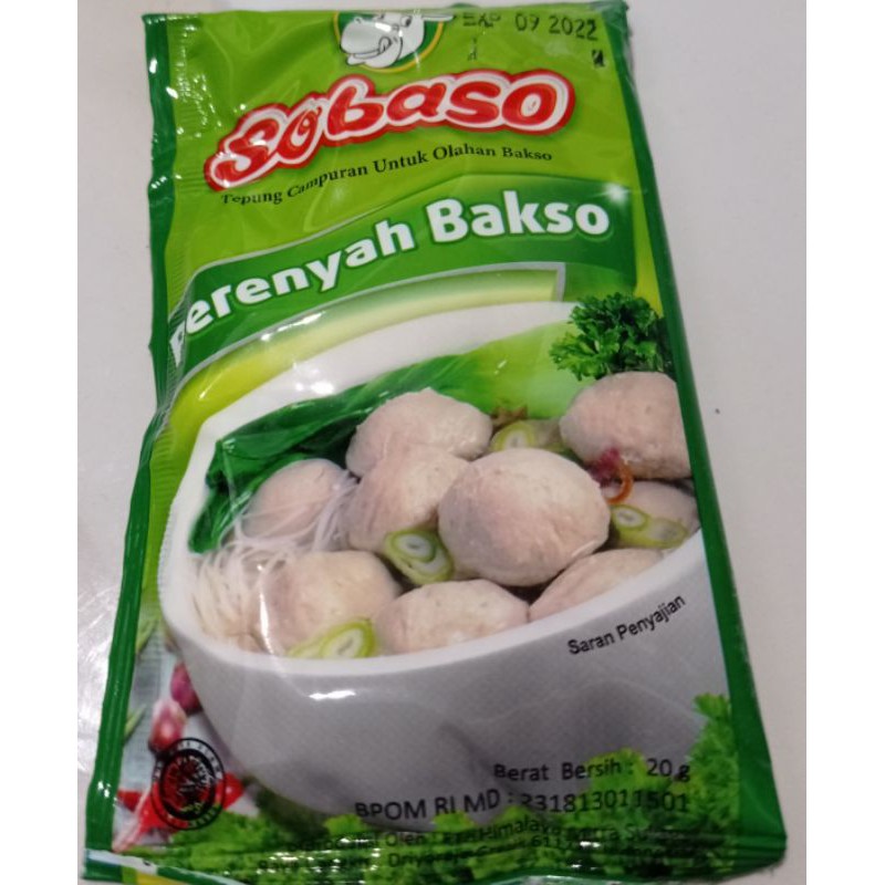 

Sobaso tepung bakso perenyah paket 5 bungkus