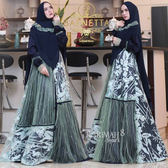 SALE Gamis Pesta Glamour KARIMAH 8 BY BAENETTA