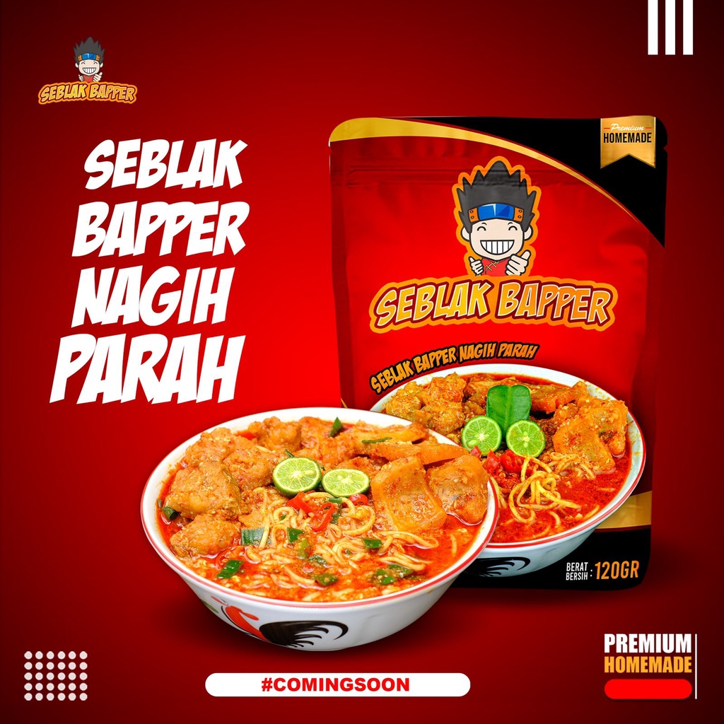 

SEBLAK BAPPER (NEW VARIANT!) .