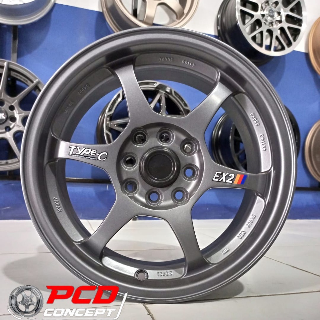 VELG MOBIL RACING R15 UNTUK AVANZA,KIJANG,VIOS,CITY DLL