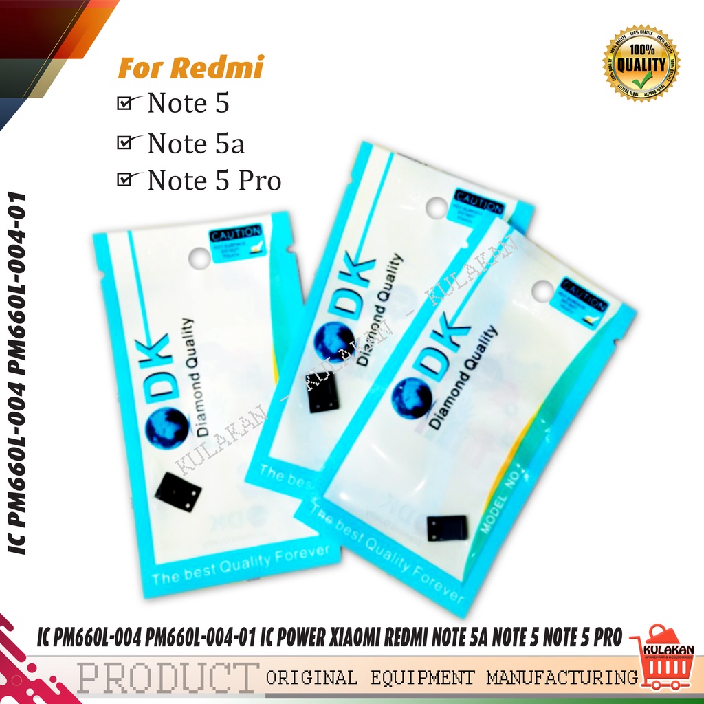BARU IC PM660L-004 PM660L-004-01 IC POWER XIAOMI REDMI NOTE 5A NOTE 5 NOTE 5 PRO ORI