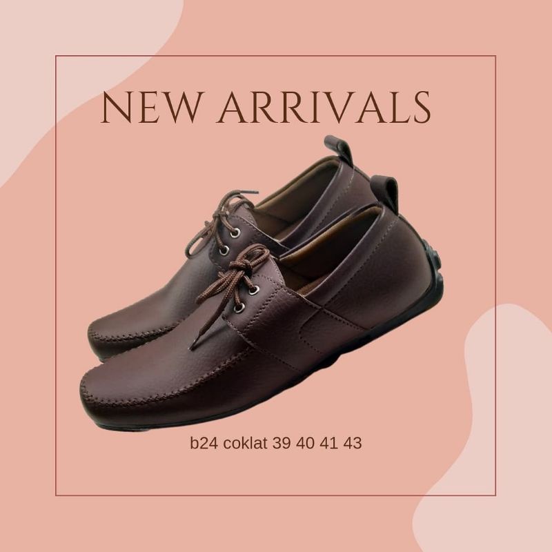 Sepatu Pria YONGKI KOMALADI B24 Coklat Keren