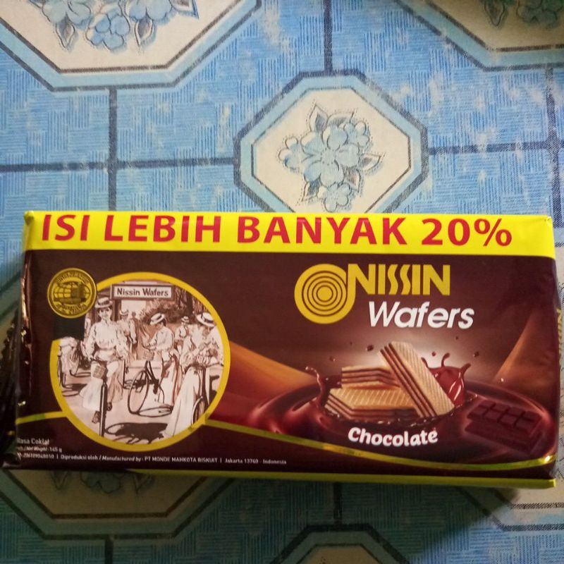 wafer nissin coklat 145gr