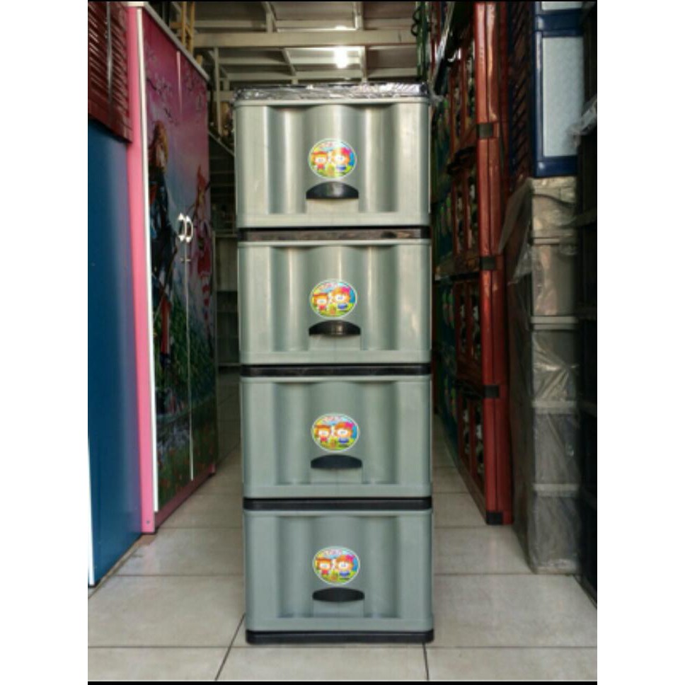 Lemari plastik yoko L4
