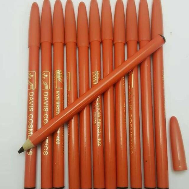 [Per Batang] Eyebrow Davis Orange Coklat Pensil