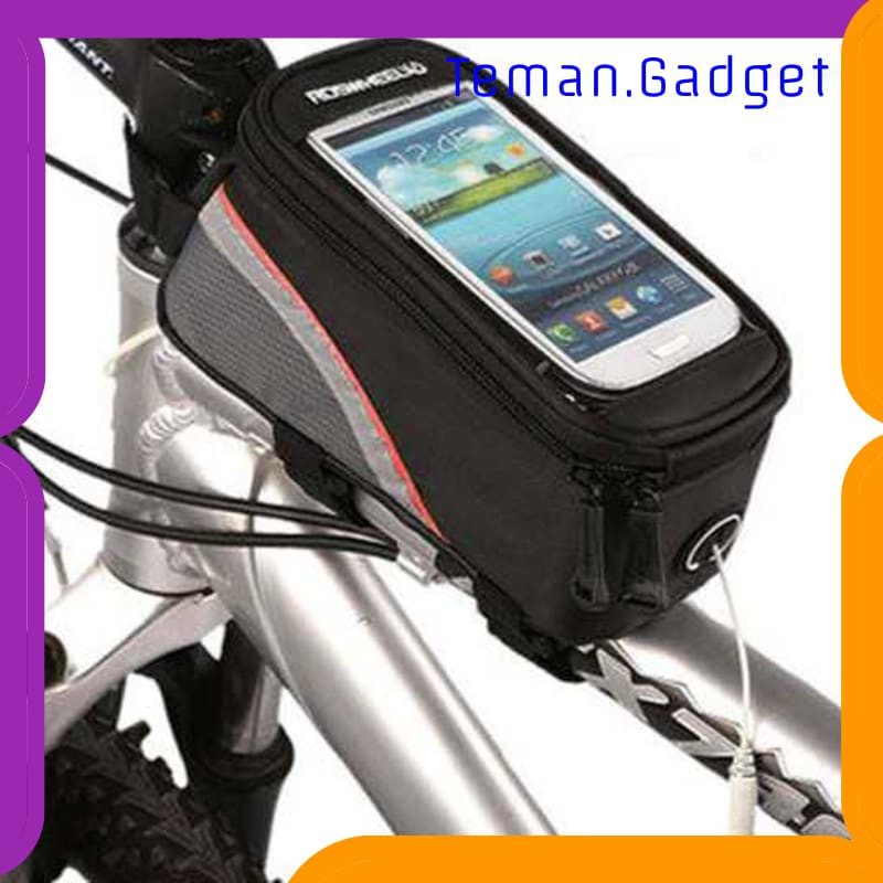 TG-IB585 ROSWHEEL Tas Barang Sepeda Smartphone Holder Touch Waterproof - YP35