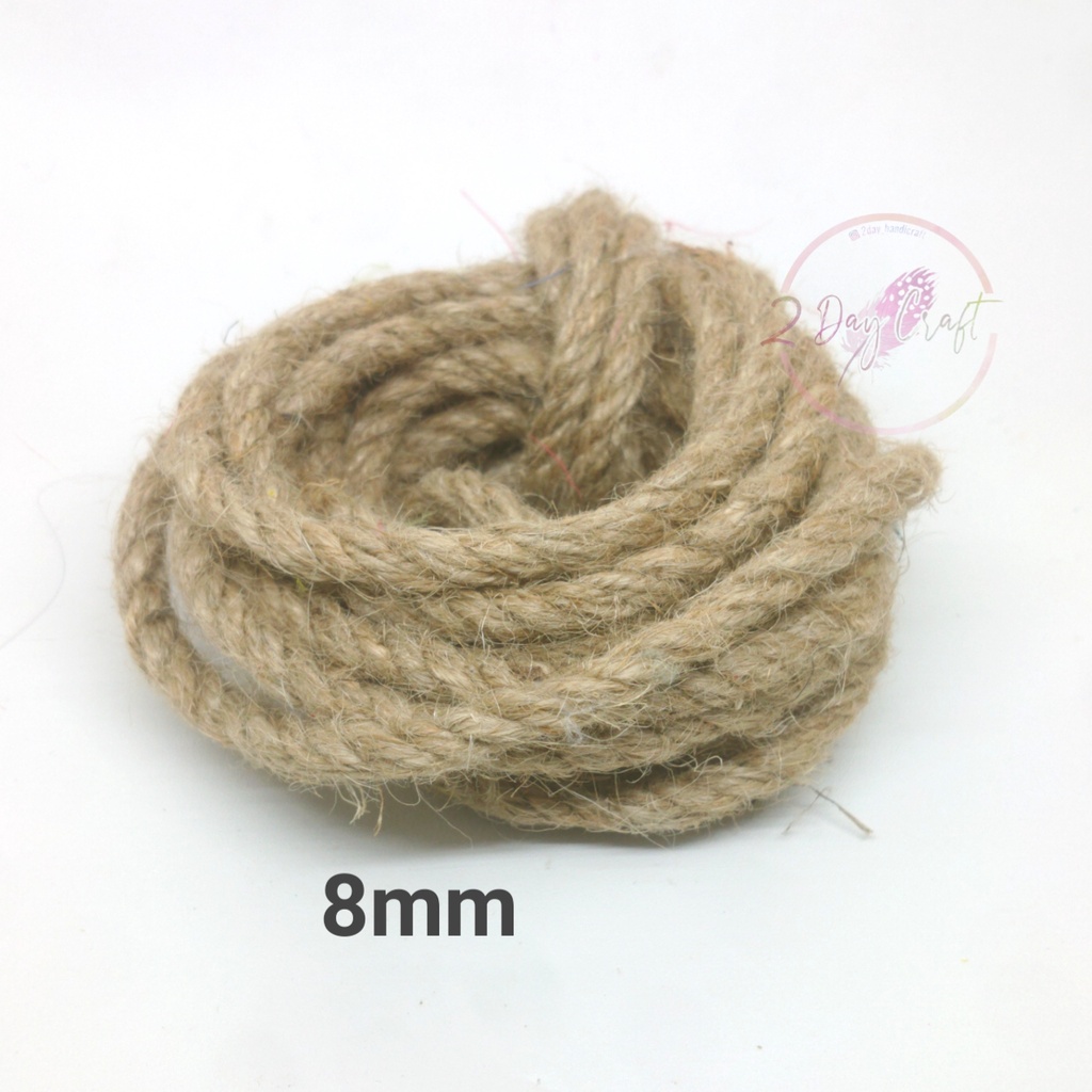 Tali Goni Ukuran 8mm - Tali Rami 8mm - Tali Serat nanas