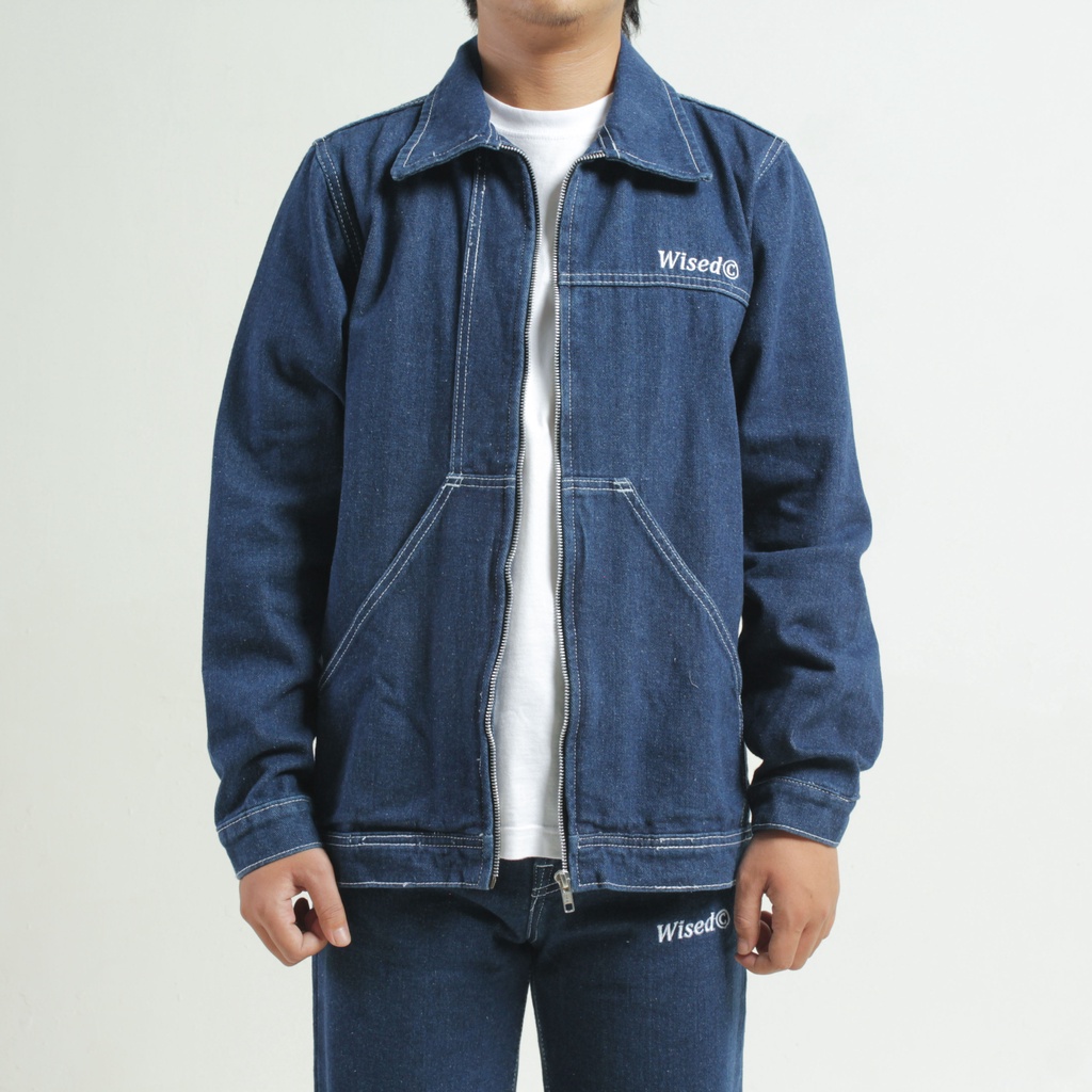 WISED | MORGLEY | DENIM WASHED CHORE JACKET