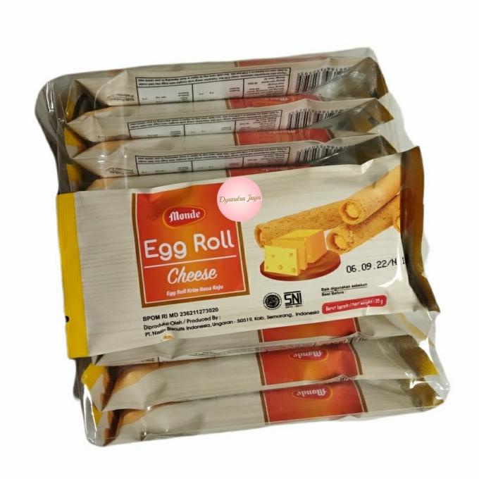

best seller] Monde Egg Roll Cheese 35gram