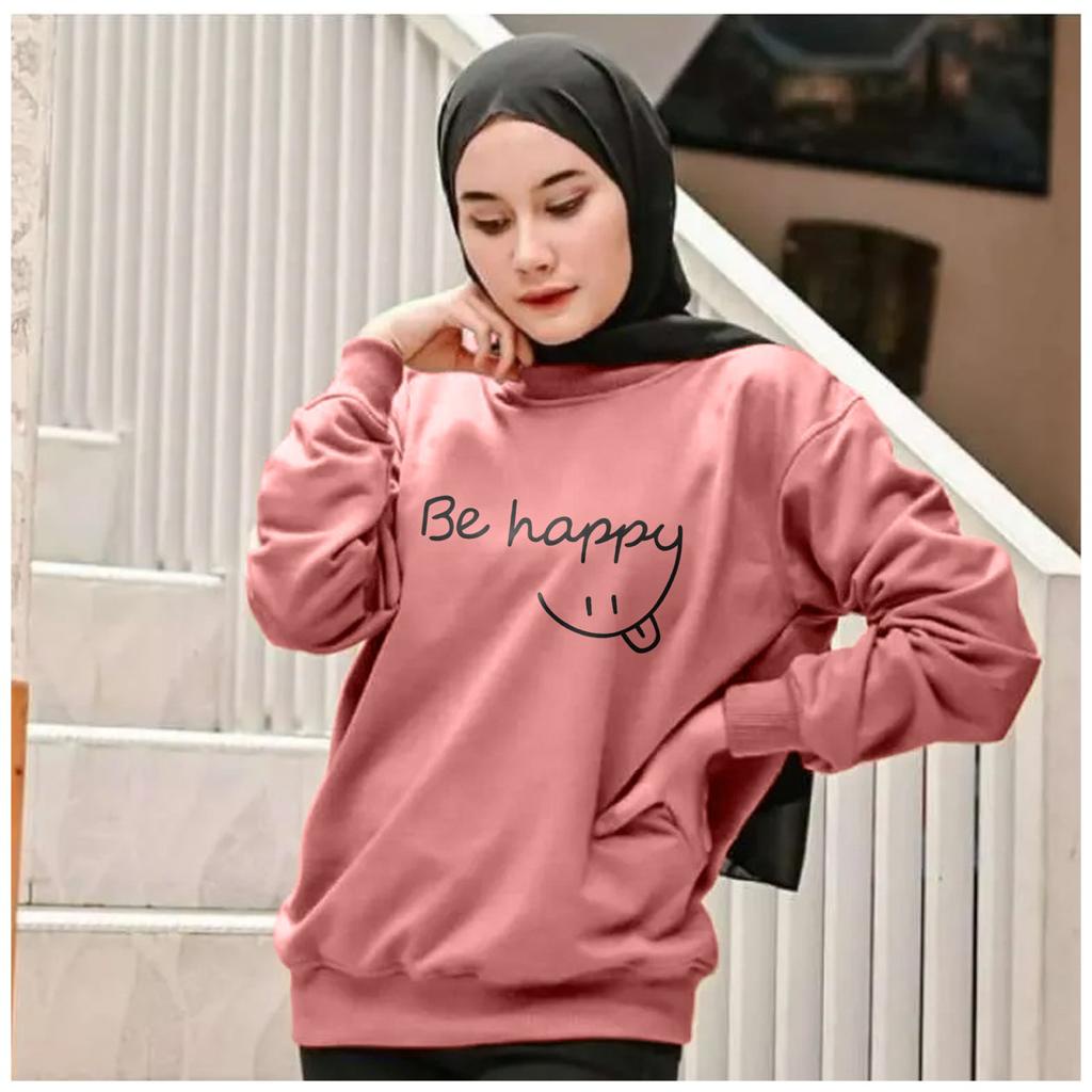 Kaos Lengan Panjang / Kaos Sweatshirt / Atasan Wanita / Atasan Wanita Lengan Panjang