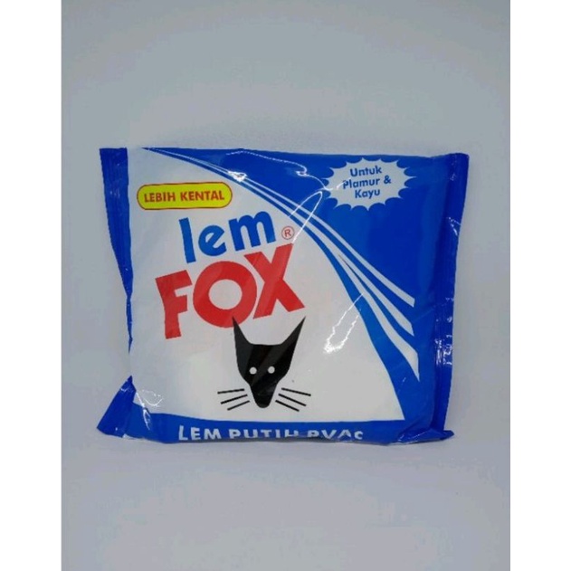 

lem fox slime kertas plamur plamir kayu putih 350gr fox 350 gram