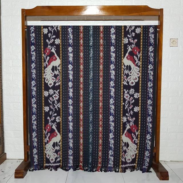 Tenun Asli Troso Ikat Blanket Motif Baron Lombok Sumba Baju Dress