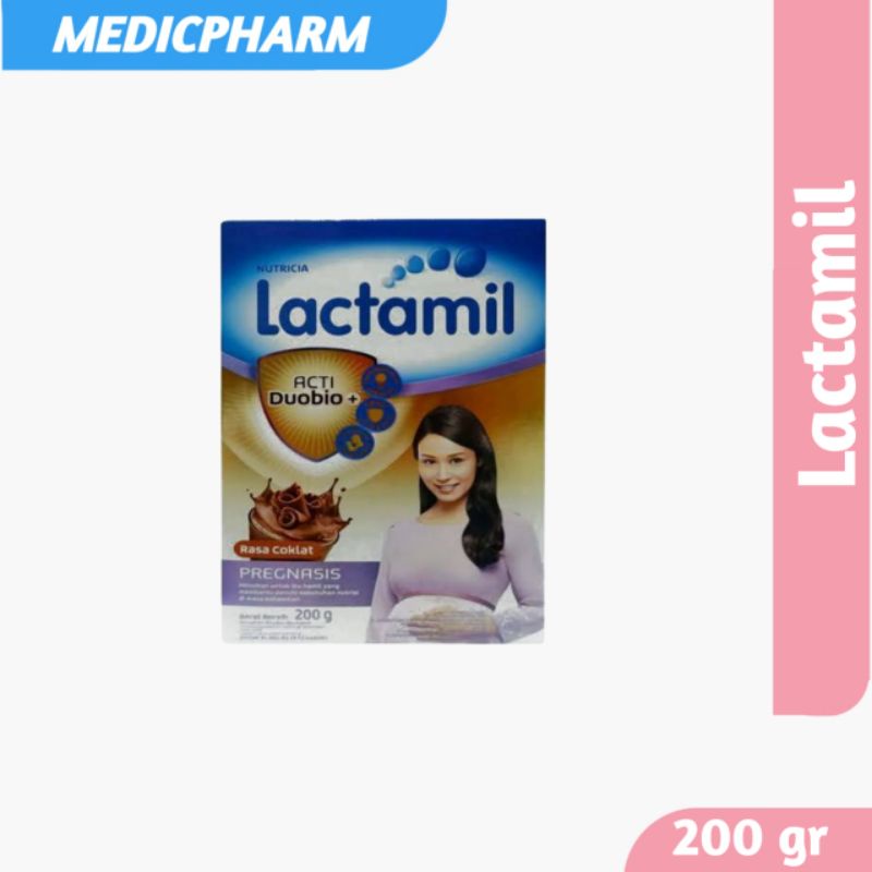 Lactamil / Susu ibu Hamil 200 gr rasa Cokelat