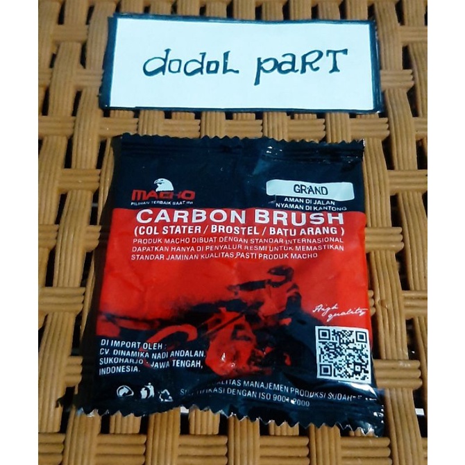 Jual Carbon Brush Col Stater Brostel Batu Arang Colbuster Kolbuster Grand Supra X Astrea Star