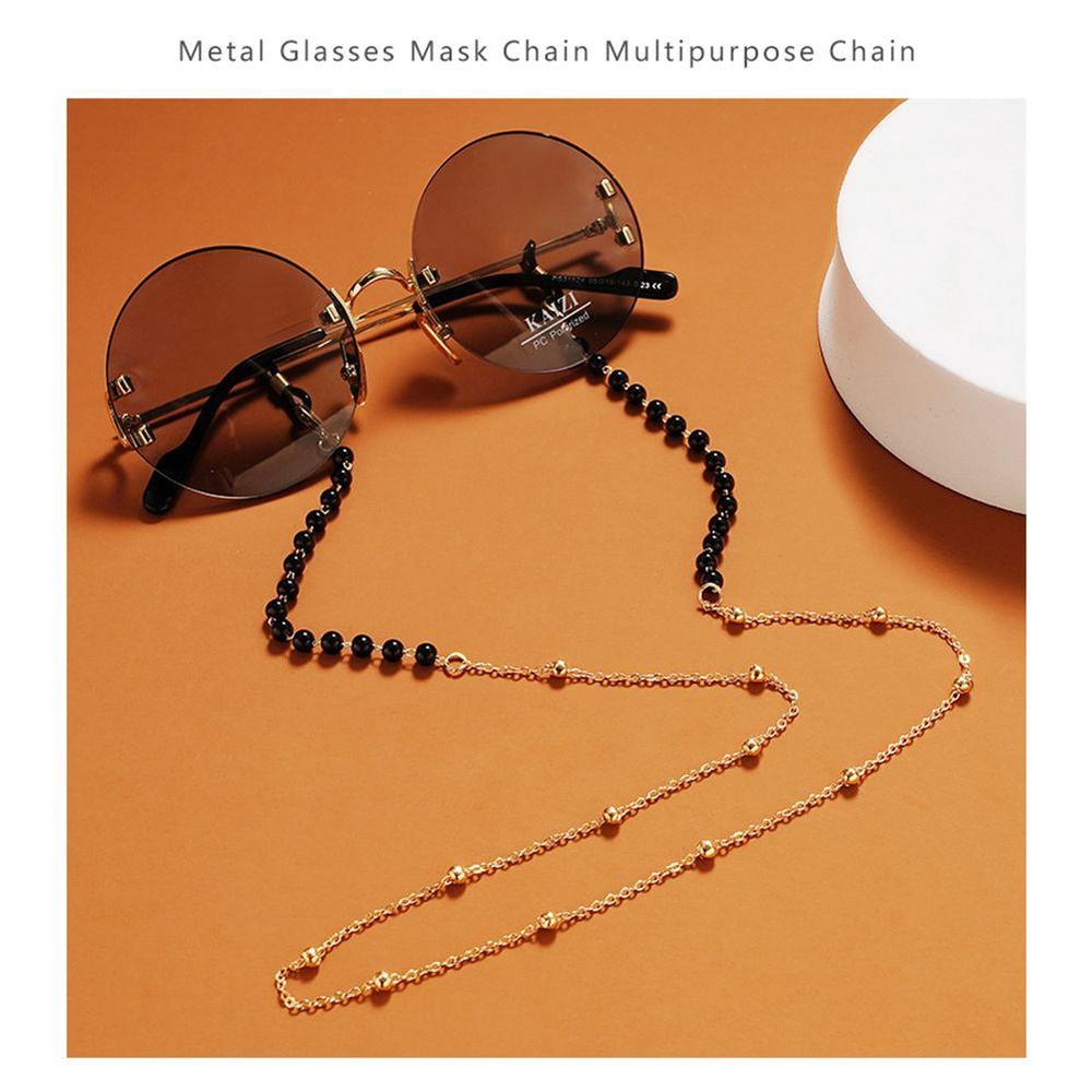 R-flower Sunglasses Chains Fashion Eyewear Strap Pearls Rantai Kacamata