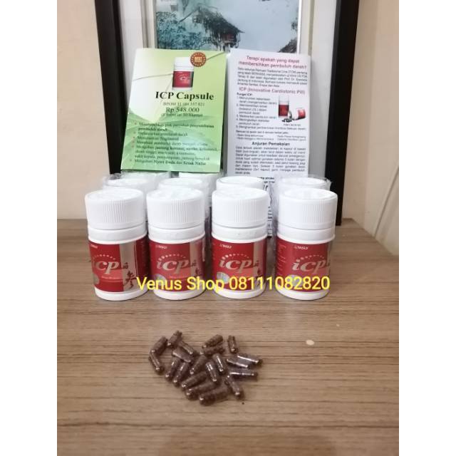 

Tasly ICP Capsule kapsul obat penyumbatan jantung kolesterol