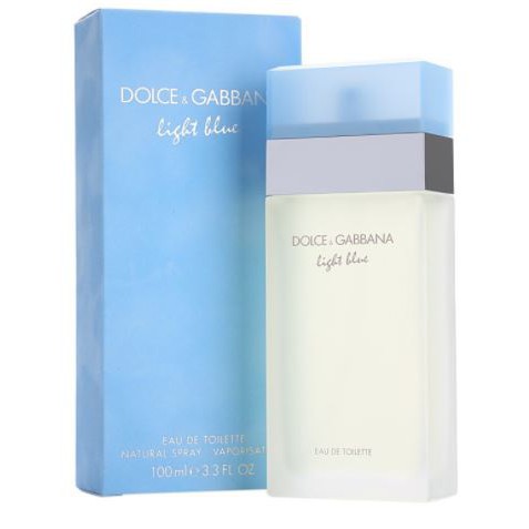 Parfum Wanita - DOLCE & GABBANA Light Blue Woman – 100 ML Ori Singapore