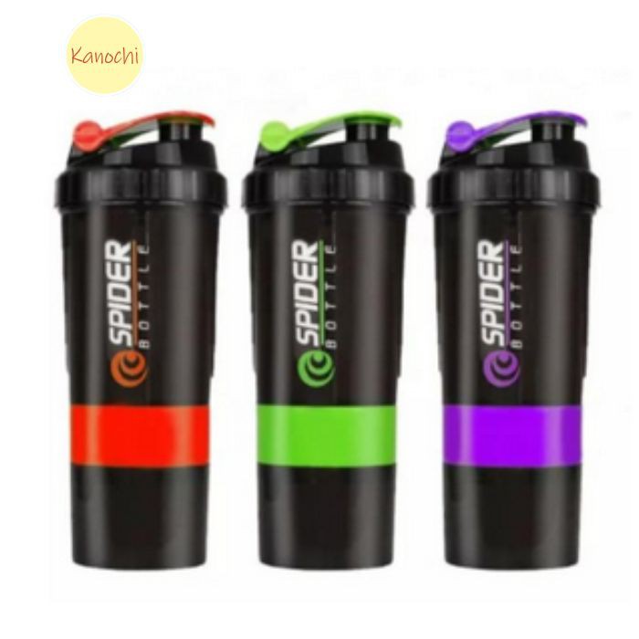 Botol Minum Shaker Spider Bottle Sport Botol Minum Smart Shaker GYM