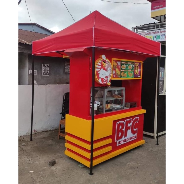 Tenda Lipat Rangka | Tenda Rangka Lipat | Tenda Lipat Jualan atau Pameran