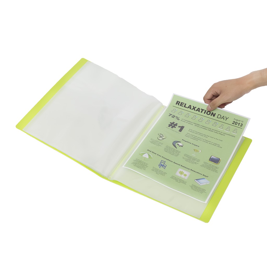 

Bantex display book A4 40 pockets - ref.3145