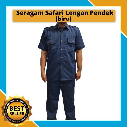 SAFARI PENDEK NAVY SAFARI SUPIR SETELAN SAFARI PENDEK NAVY SERAGAM SAFARI LENGAN PENDEK SAFARI MURAH SAFARI SATPAM SERAGAM SAFARI SECURITY