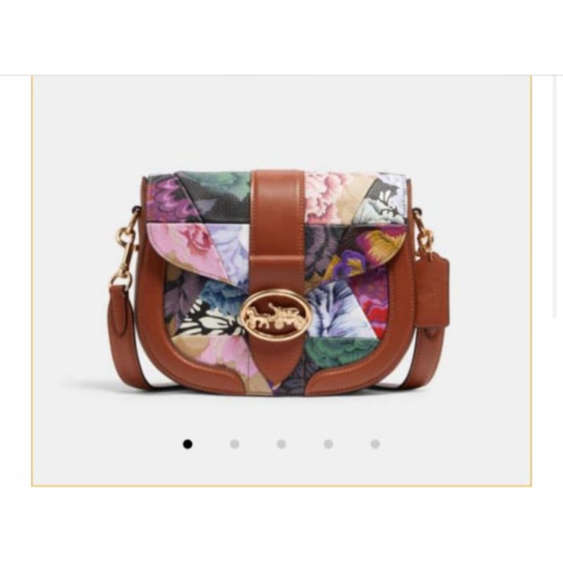COACH GEORGIE SHOULDER COLORBLOCK