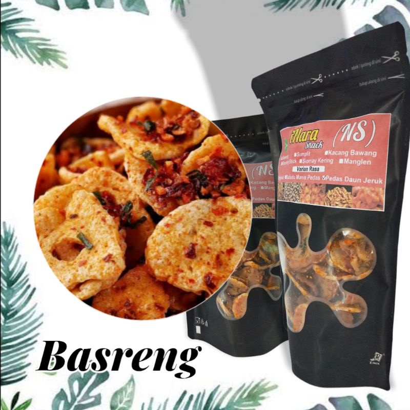 

Basreng / Baso goreng /Basreng Daun Jeruk /snack makanan ringan