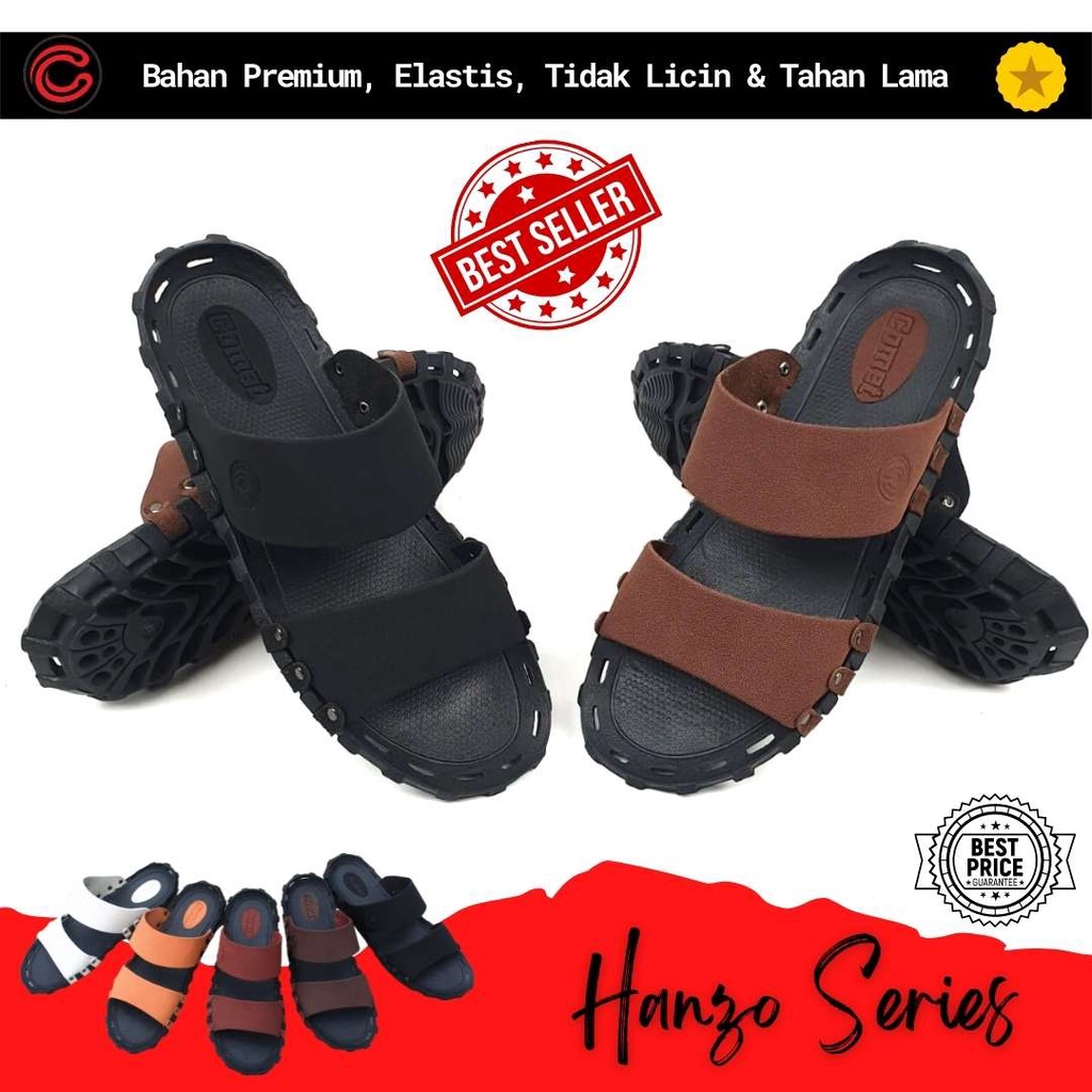 BIG SALE Sandal Pria TERLARIS Sandal Comet Hanzo Series  100 % Original BRAND RESMI COMET