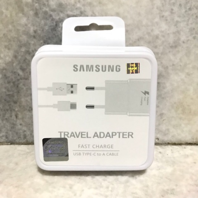 Fast Charging Charger Samsung Galaxy A5 A7 S8 Note 8 Original Garansi