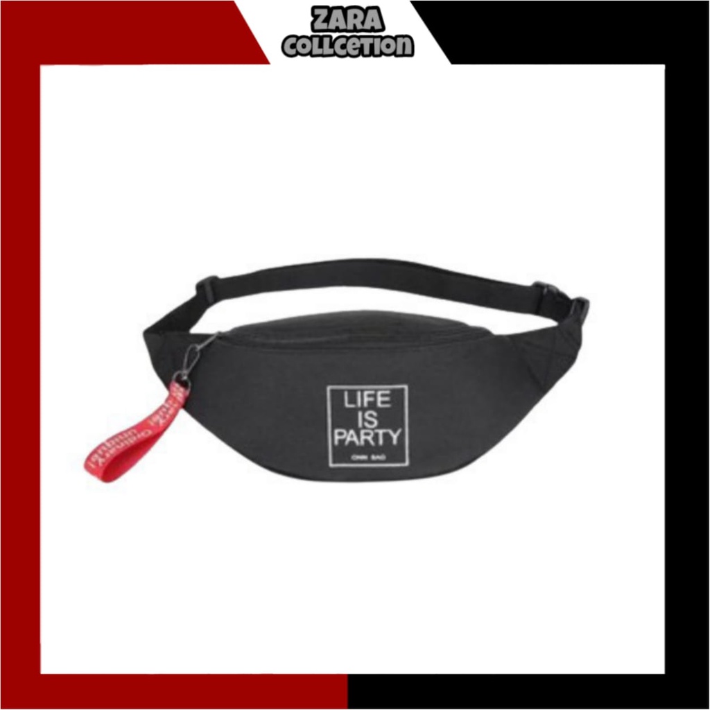 [COD] ZARA - Waistbag  Party - Tas pinggang waistbag selempang fashion wanita cewek  terbaru murah