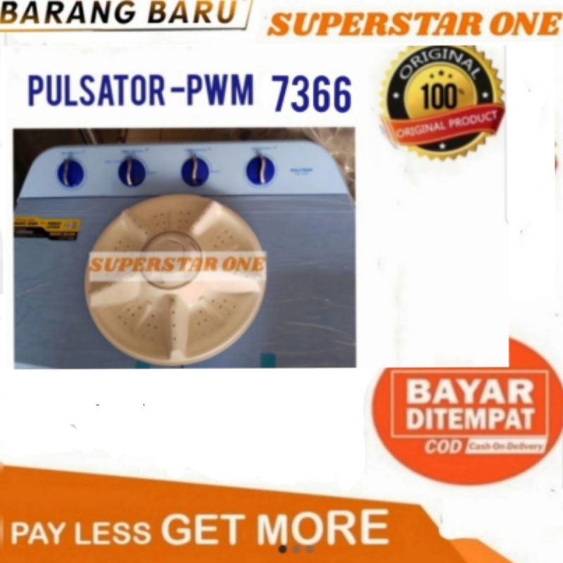 pulsator mesini cuci Polytron pwm-7366 32cm 10gigi
