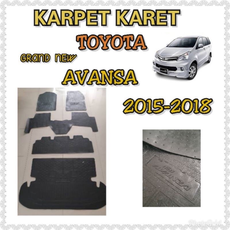 KARPET KARET TOYOTA AVANZA 2004-2020