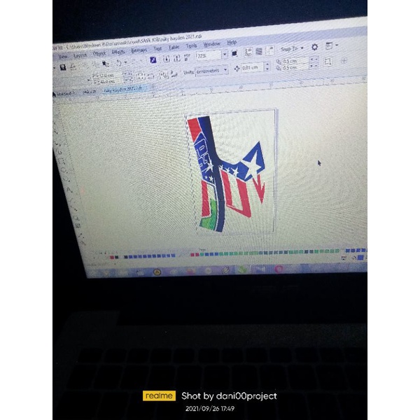 custom water decal helm arai motif arai chaser x Nicky hayden(BUKAN STIKER)