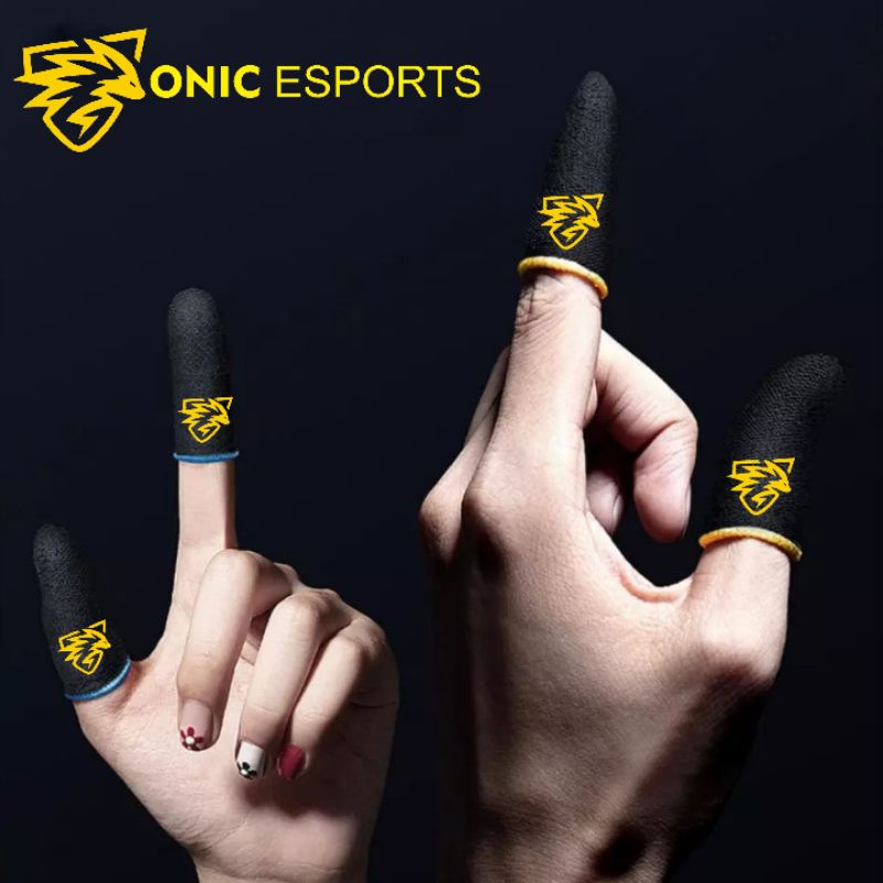 ONIC E-SPORT Sarung Game Jari Jempol Anti Keringat Basah Super Sensitif Licin Premium