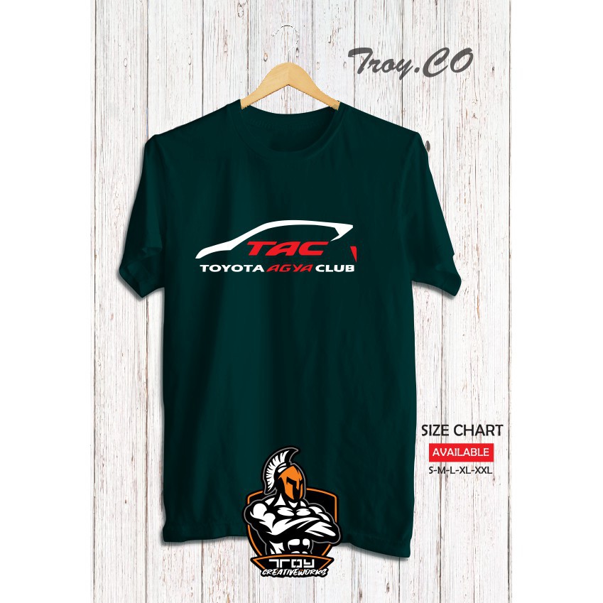 (BEST SALE)    kaos/gildan/24s/sablon/club mobil/custom/toyota agya community -Troy.co     -screen